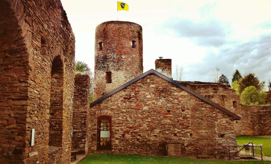 Reuland Castle, Burg-Reuland, Belgium, Belgium